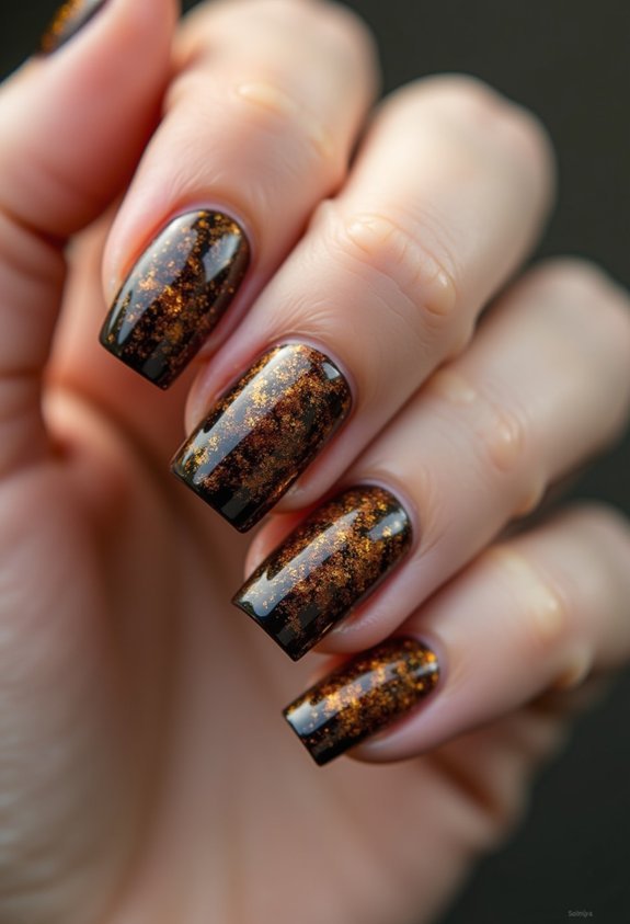 amber caramel tortoiseshell chrome