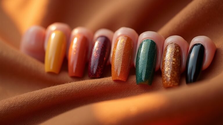 autumn fall nail color ideas