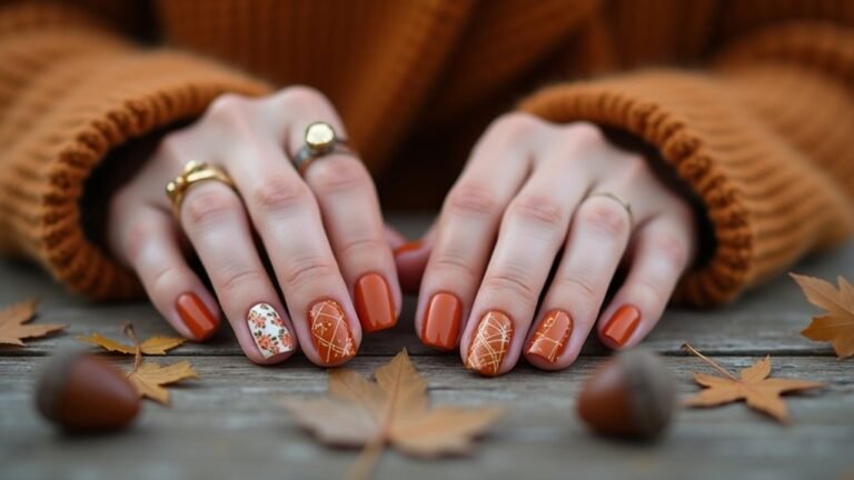 autumn fall nail design ideas