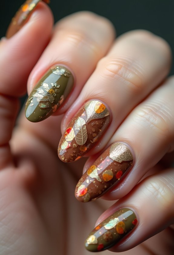 boho celestial foil accents