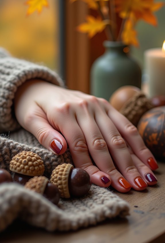 choose fall nail color