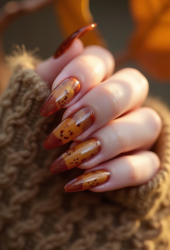 cozy translucent tortoiseshell glow
