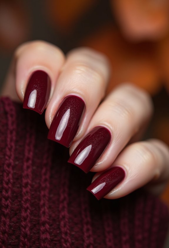 dark cherry jelly fall nails