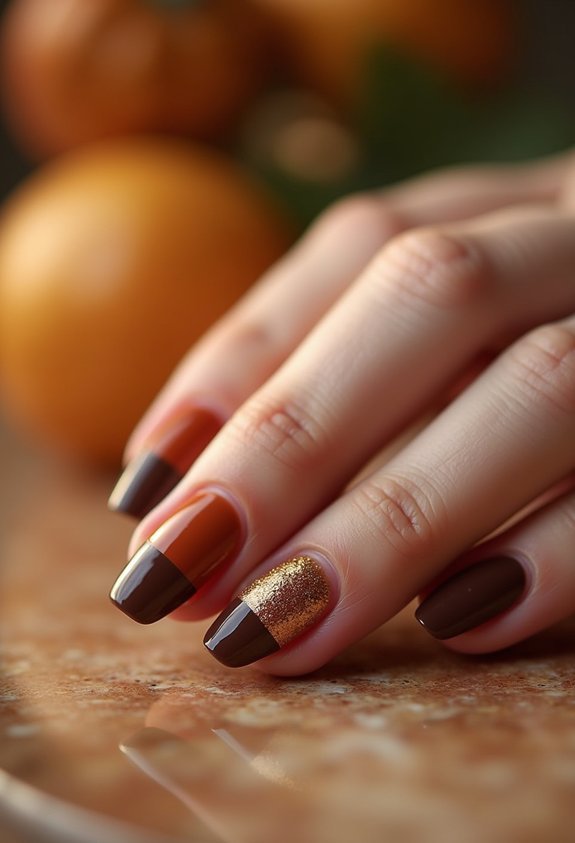 fall french tip color refresh