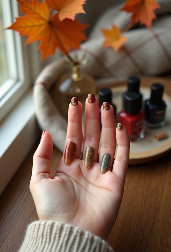 fall manicure protection and care