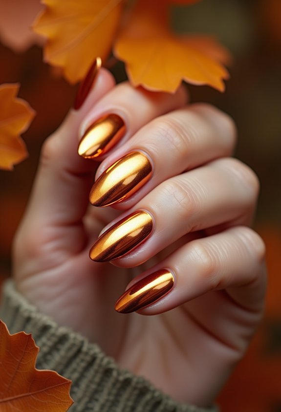 molten copper for autumn warmth