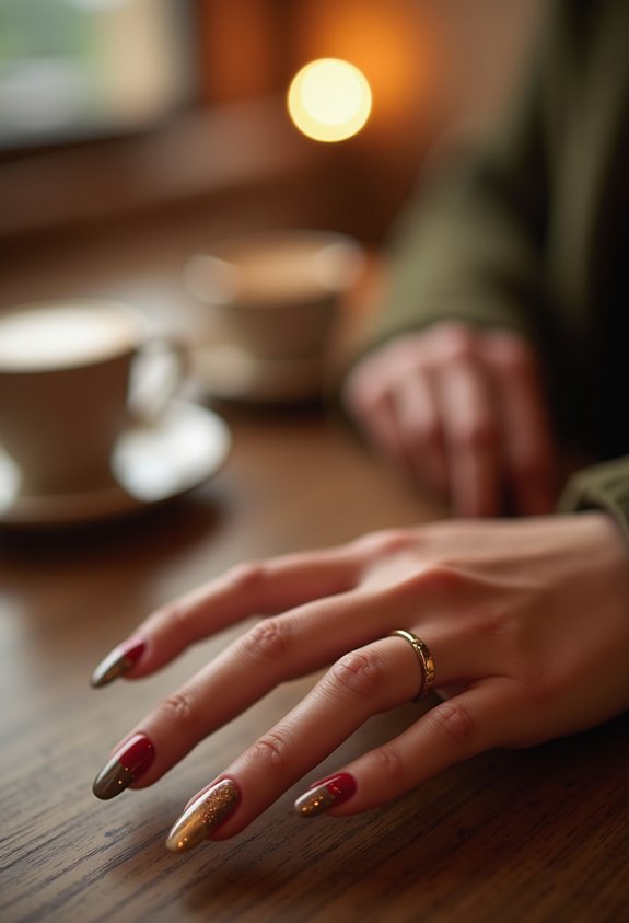 romantic fall nail colors