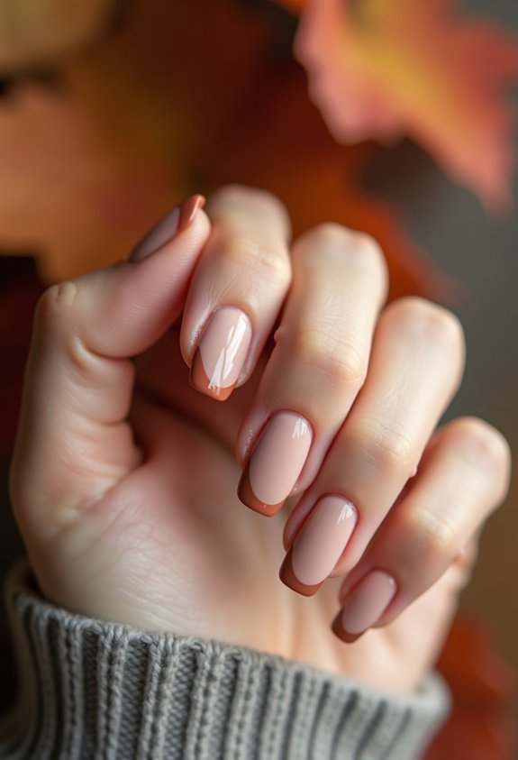 short fall french nail tips