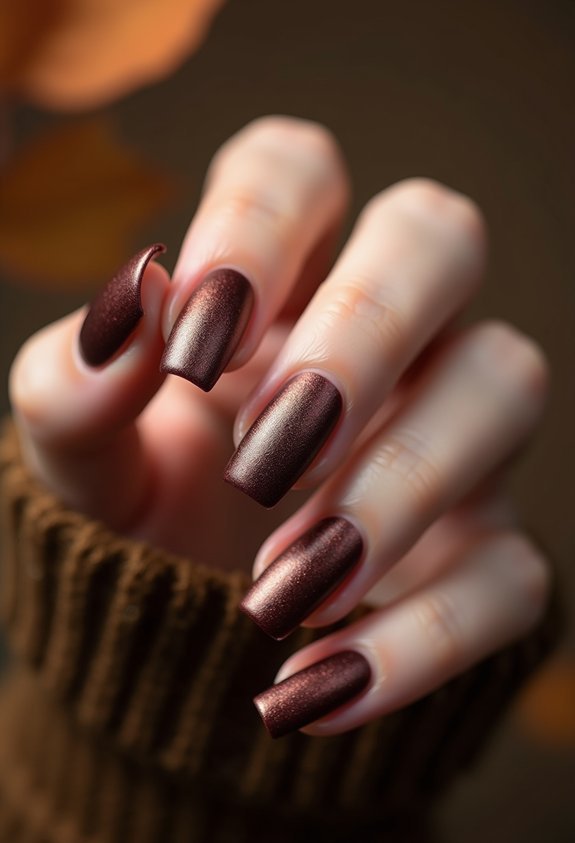 velvet magnetic cat eye nails